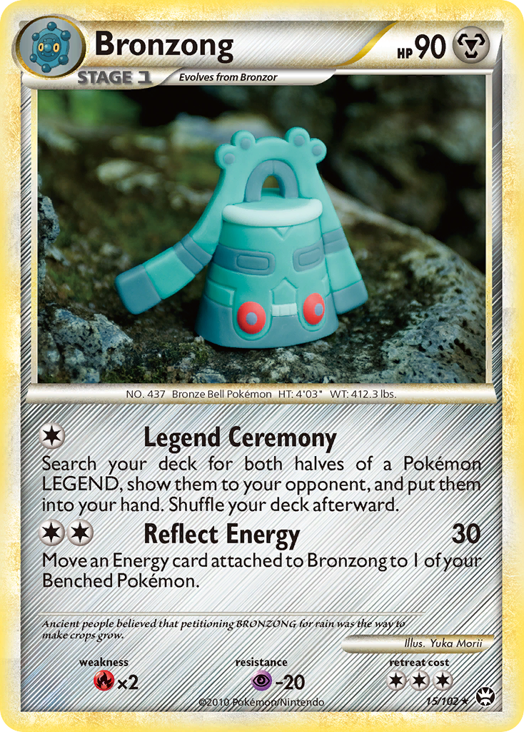 Bronzong — HS—Triumphant #015 / 102