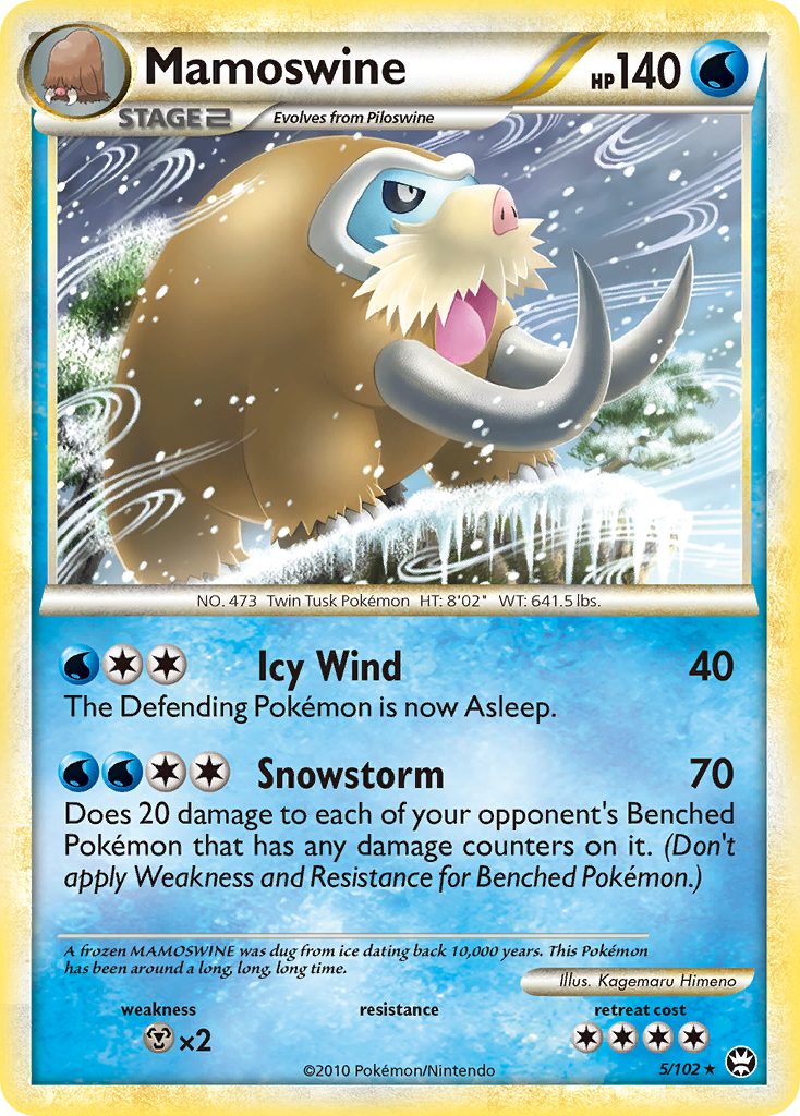 Mamoswine — HS—Triumphant #005 / 102
