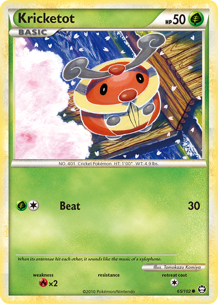 Kricketot — HS—Triumphant #065 / 102