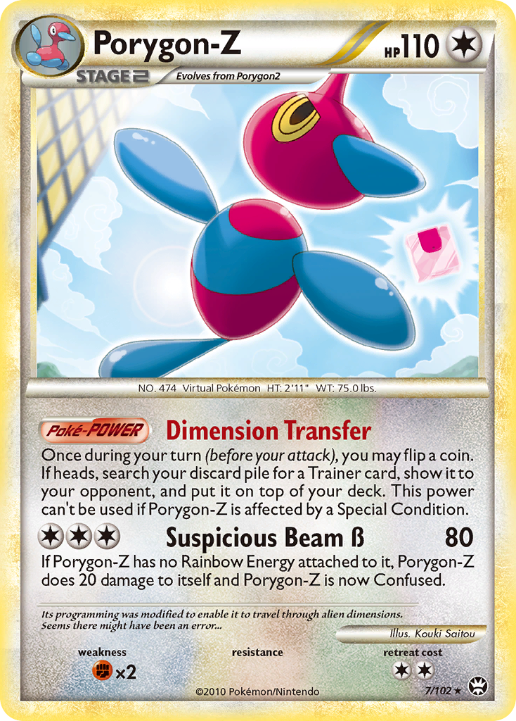 Porygon-Z — HS—Triumphant #007 / 102
