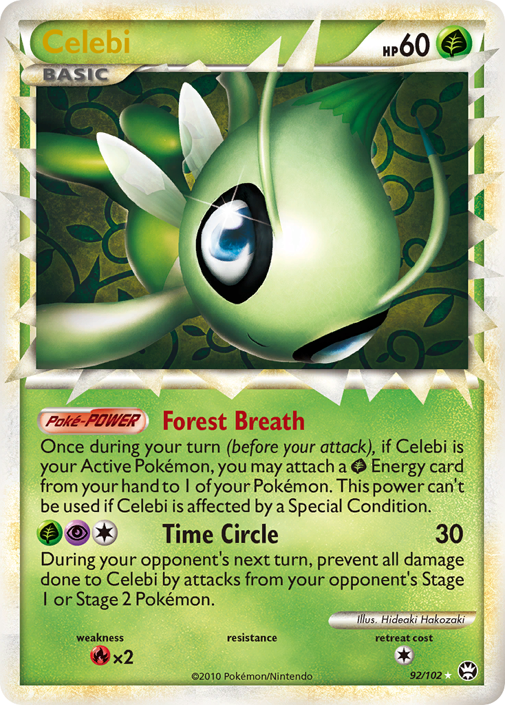 Celebi — HS—Triumphant #092 / 102
