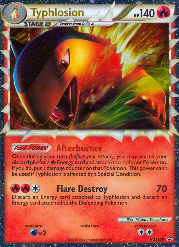 Typhlosion — HGSS Black Star Promos #009 / 25