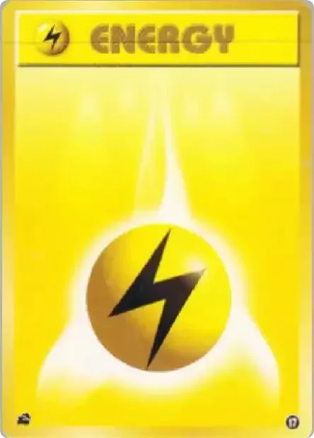 Lightning Energy — Bulbasaur Intro Pack #017 / 40
