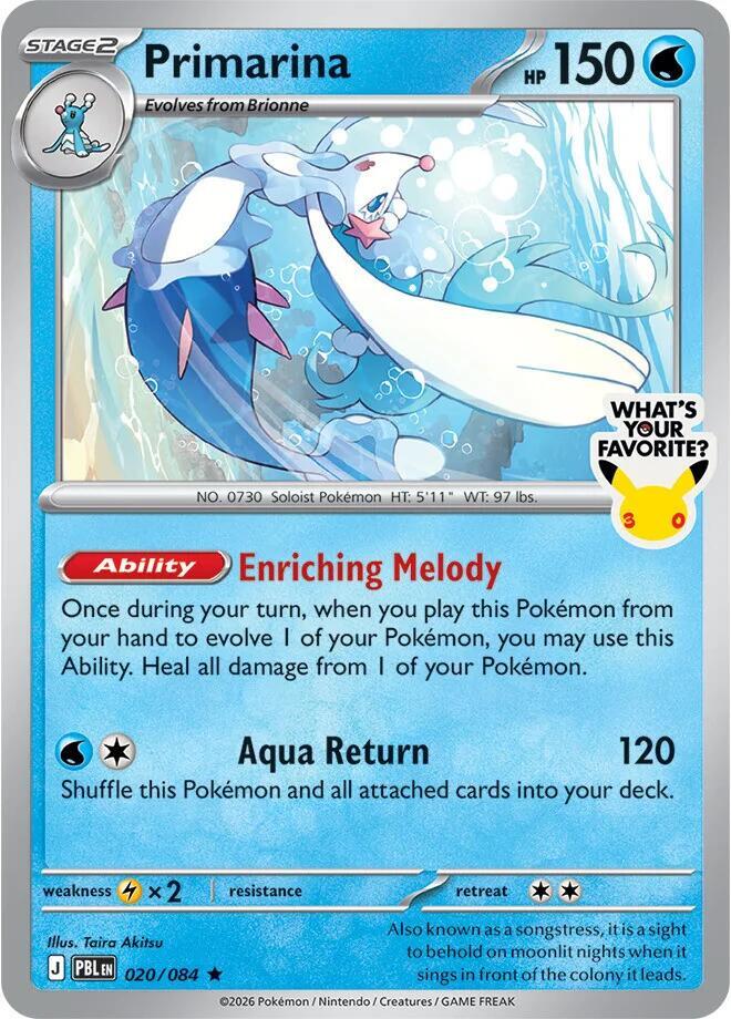Primarina — Pitch Black #020 / 84
