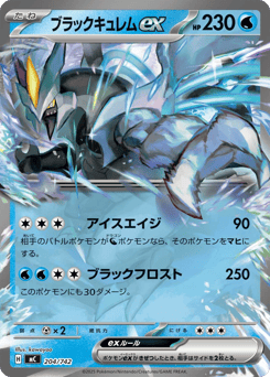 Black Kyurem ex (Mirror Holo)
