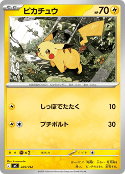 Pikachu (Mirror Holo)