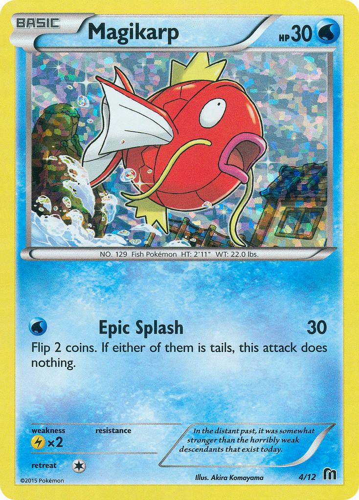 Magikarp — McDonald's Collection 2016 #004 / 12