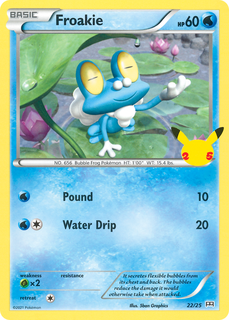 Froakie — McDonald's Collection 2021 #022 / 25