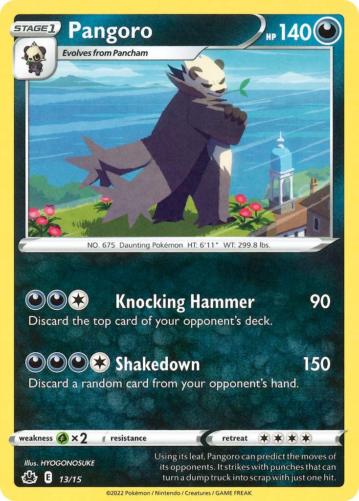 Pangoro — McDonald's Collection 2022 #013 / 15