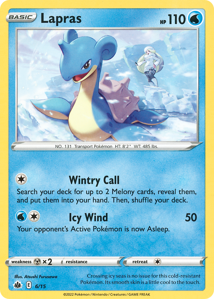 Lapras — McDonald's Collection 2022 #006 / 15