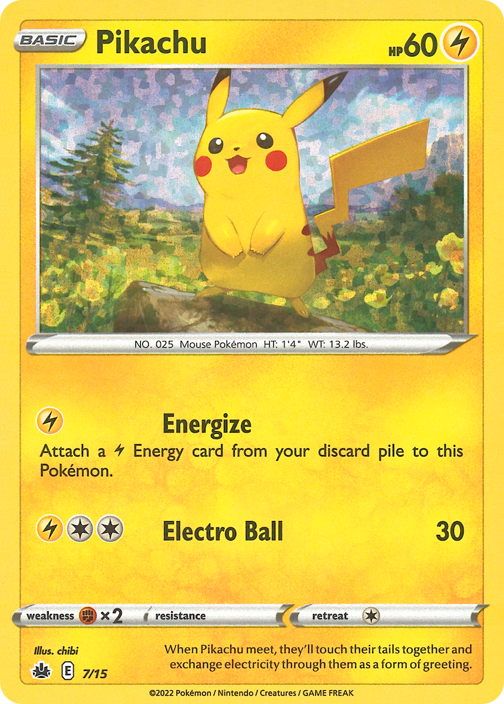 Pikachu — McDonald's Collection 2022 #007 / 15