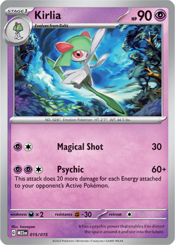 Kirlia — McDonald's Collection 2023 #015 / 15