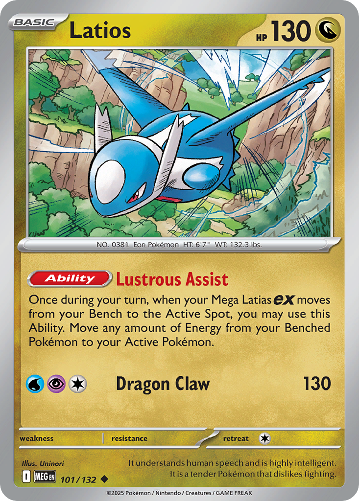 Latios — Mega Evolution #101 / 132