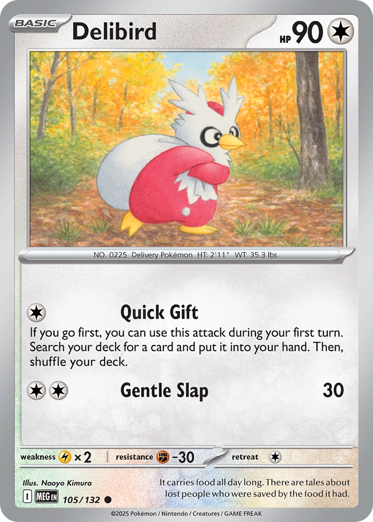Delibird — Mega Evolution #105 / 132