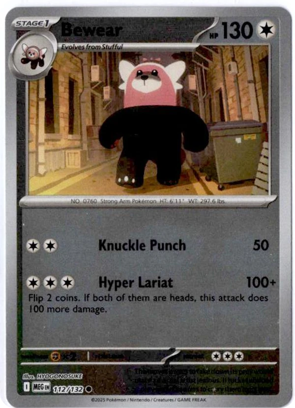 Bewear — Mega Evolution #112 / 132