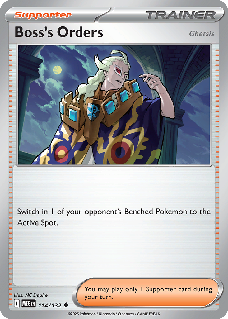 Boss's Orders — Mega Evolution #114 / 132