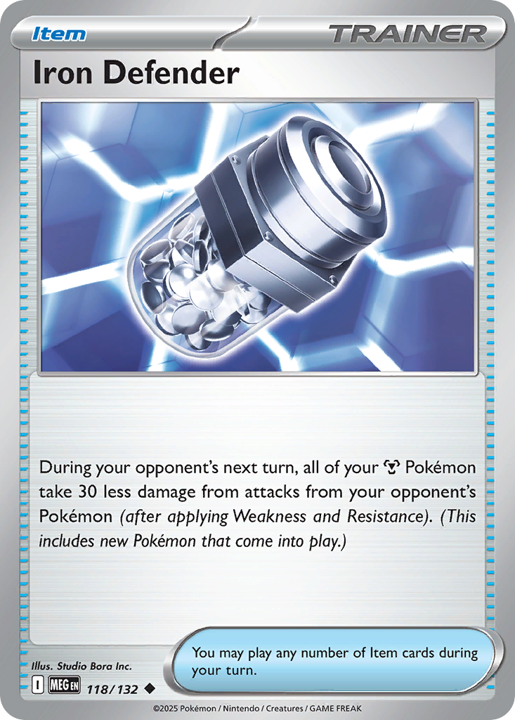 Iron Defender — Mega Evolution #118 / 132