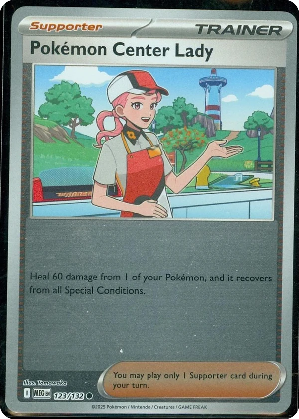 Pokémon Center Lady — Mega Evolution #123 / 132