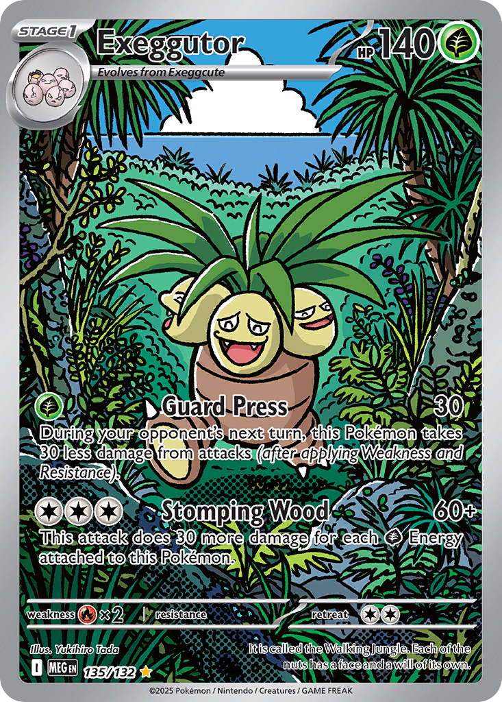 Exeggutor — Mega Evolution #135 / 132