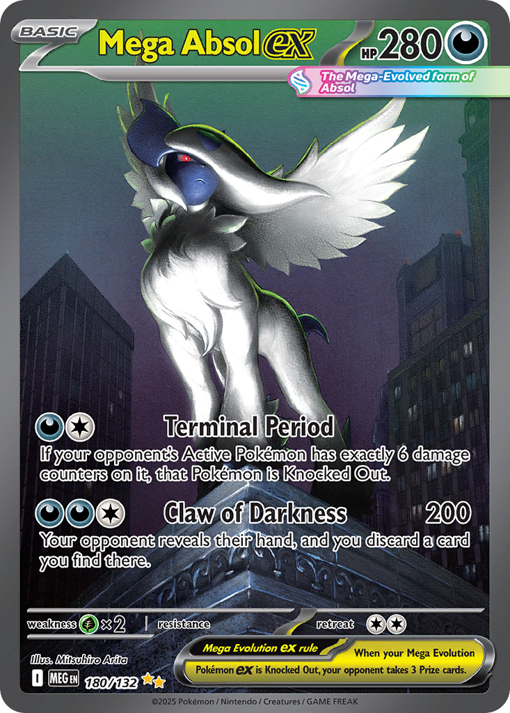 Mega Absol ex — Mega Evolution #180 / 132