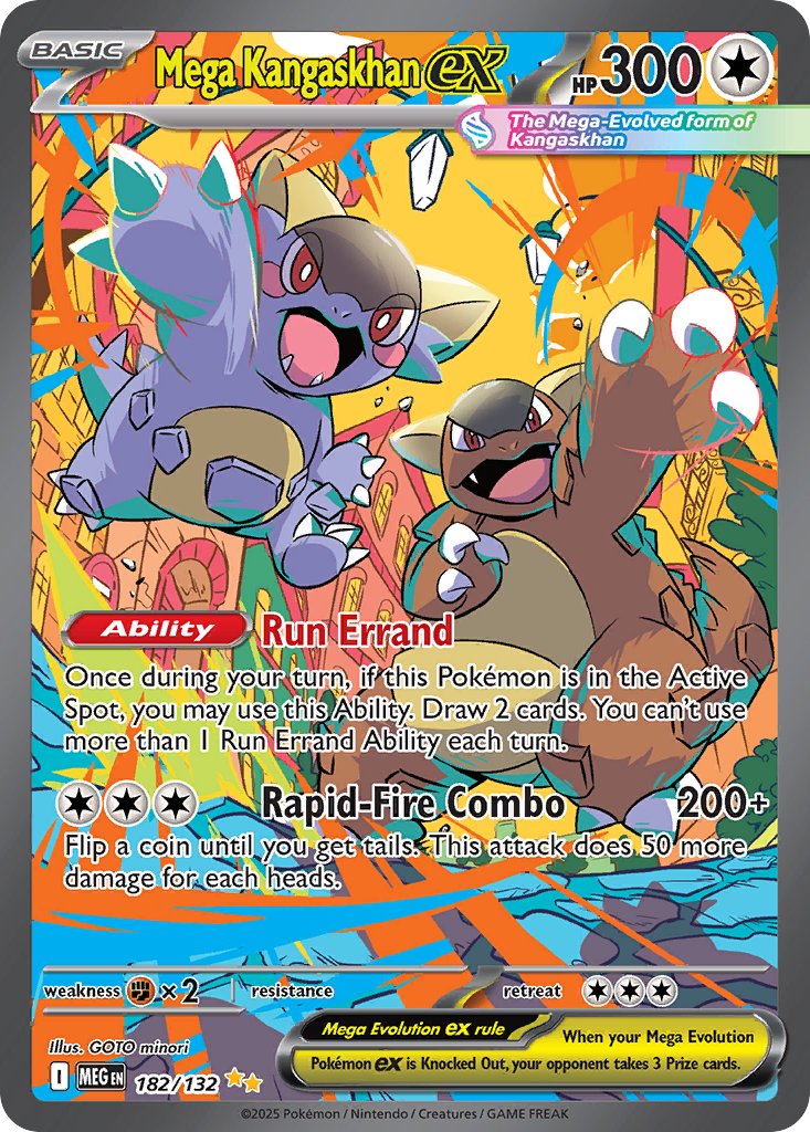 Mega Kangaskhan ex — Mega Evolution #182 / 132