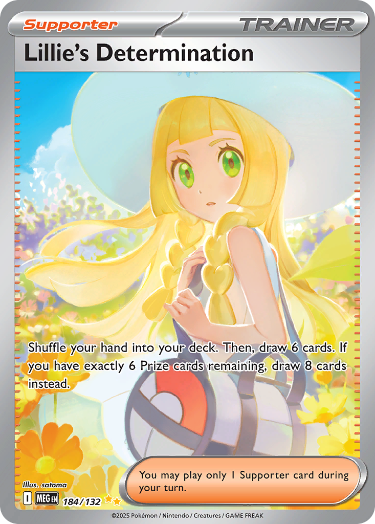 Lillie's Determination — Mega Evolution #184 / 132