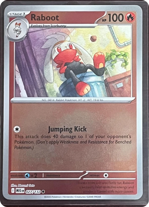 Raboot — Mega Evolution #027 / 132