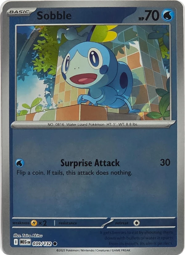 Sobble — Mega Evolution #039 / 132