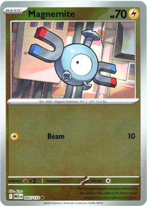 Magnemite — Mega Evolution #045 / 132