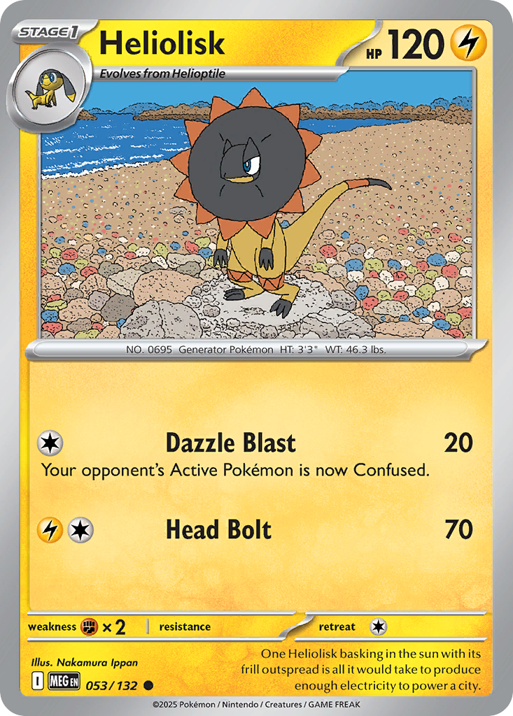 Heliolisk — Mega Evolution #053 / 132