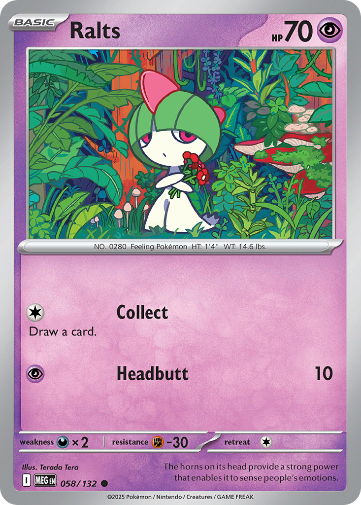Ralts — Mega Evolution #058 / 132