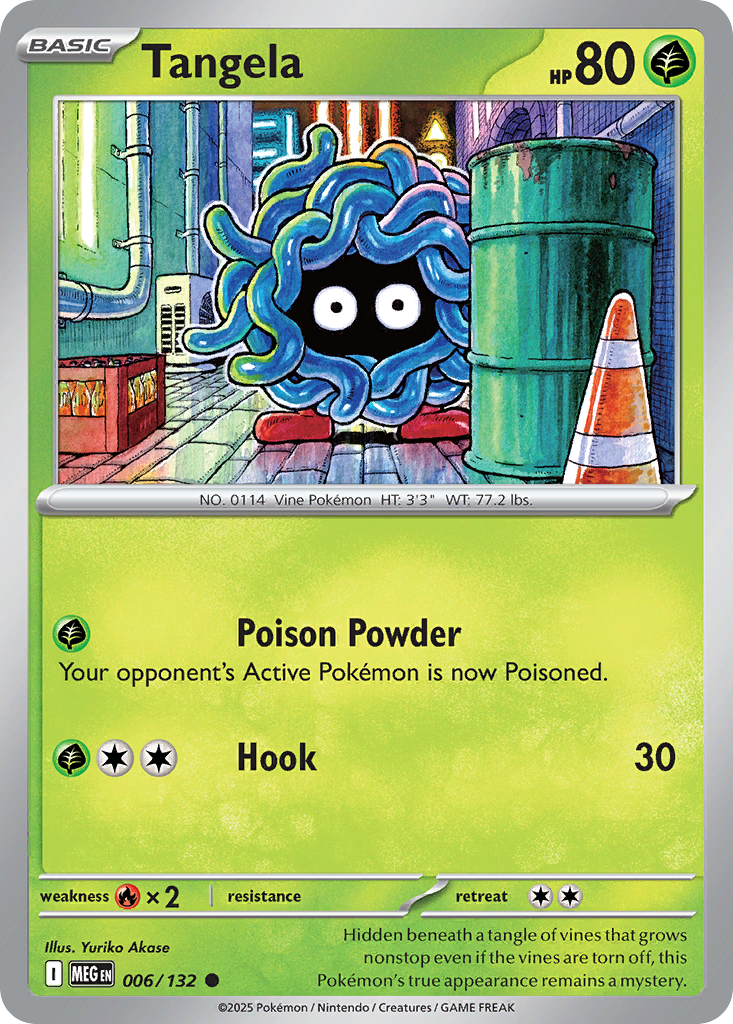 Tangela — Mega Evolution #006 / 132