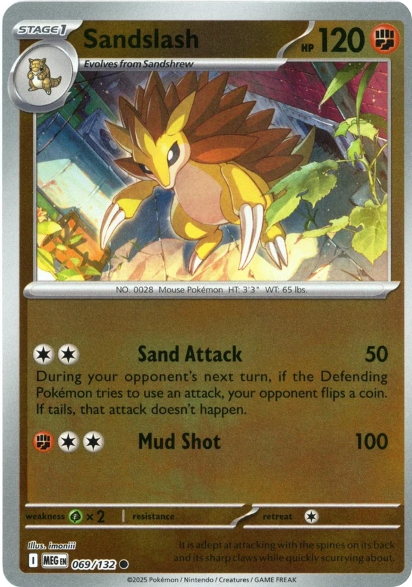 Sandslash — Mega Evolution #069 / 132