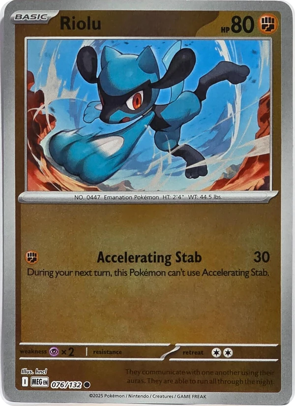 Riolu — Mega Evolution #076 / 132