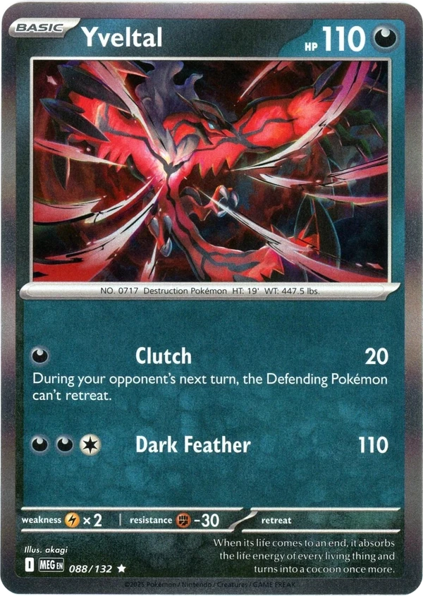 Yveltal — Mega Evolution #088 / 132
