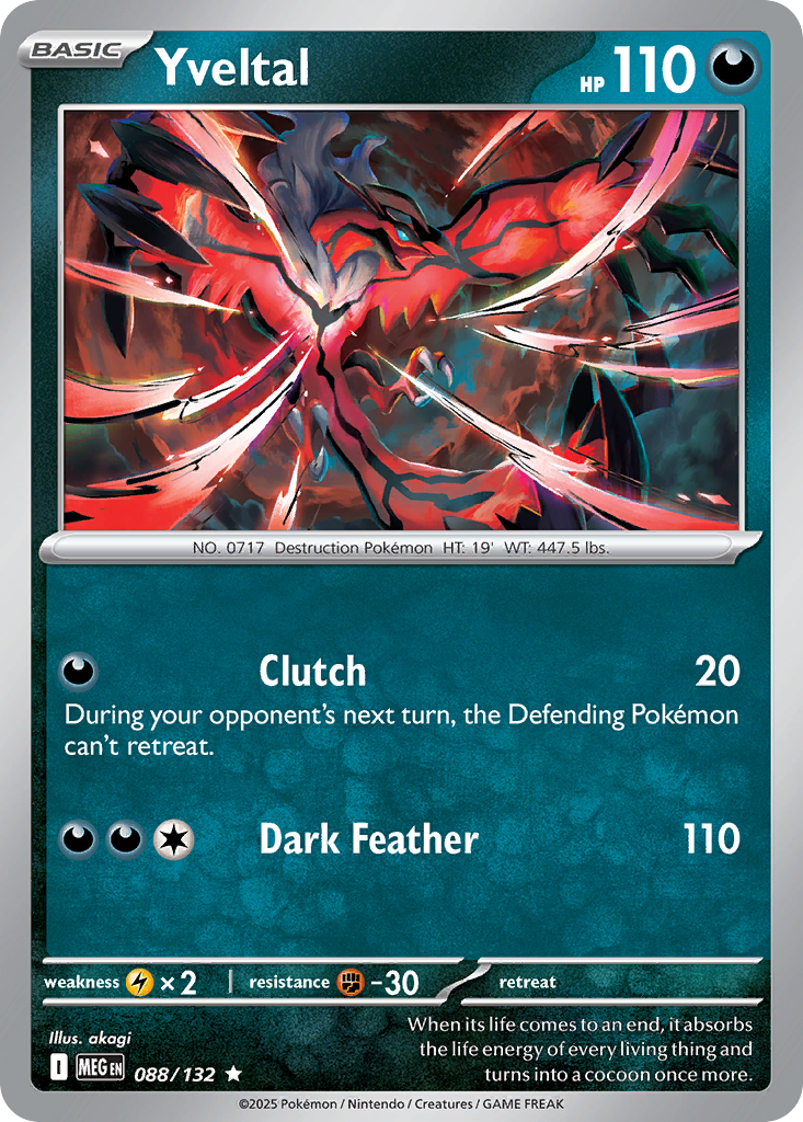 Yveltal — Mega Evolution #088 / 132