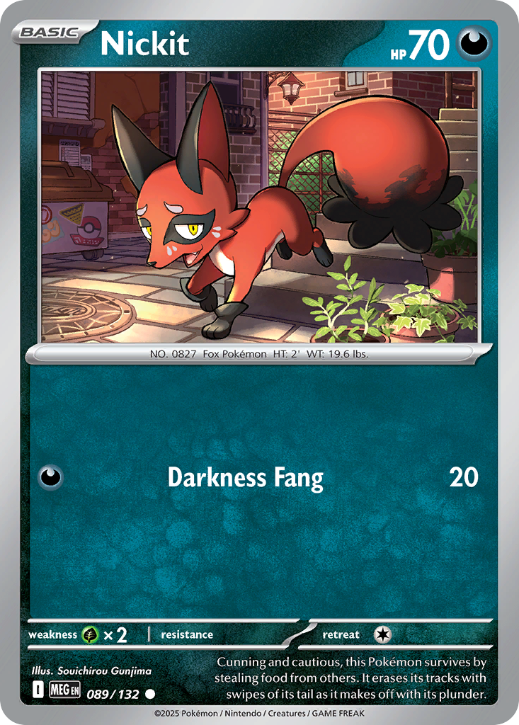 Nickit — Mega Evolution #089 / 132