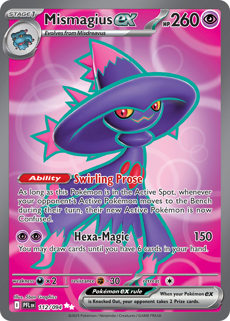 Mismagius ex — Phantasmal Flames #112 / 94