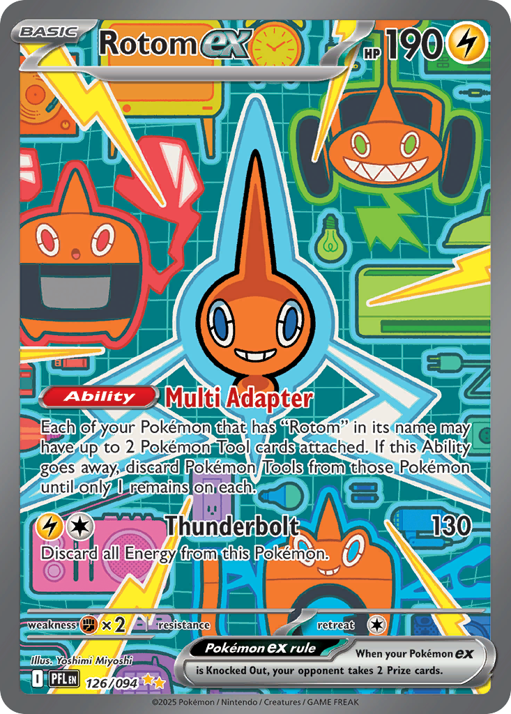 Rotom ex — Phantasmal Flames #126 / 94