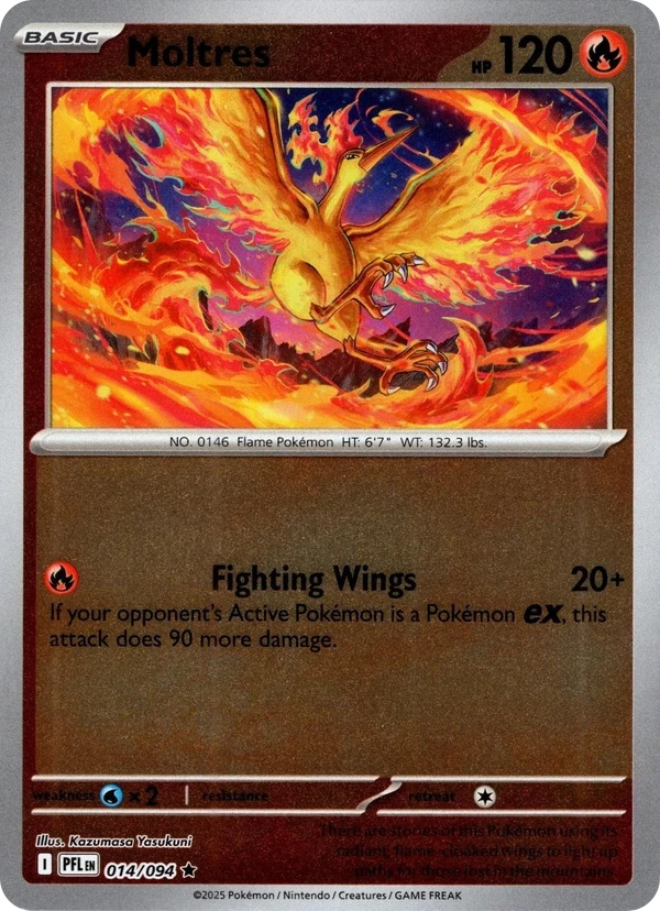 Moltres — Phantasmal Flames #014 / 94
