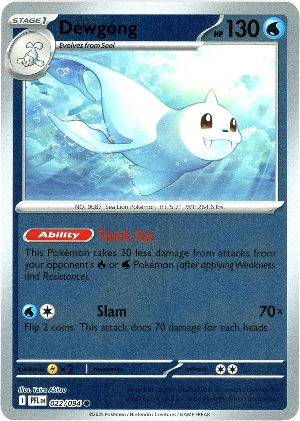 Dewgong — Phantasmal Flames #022 / 94