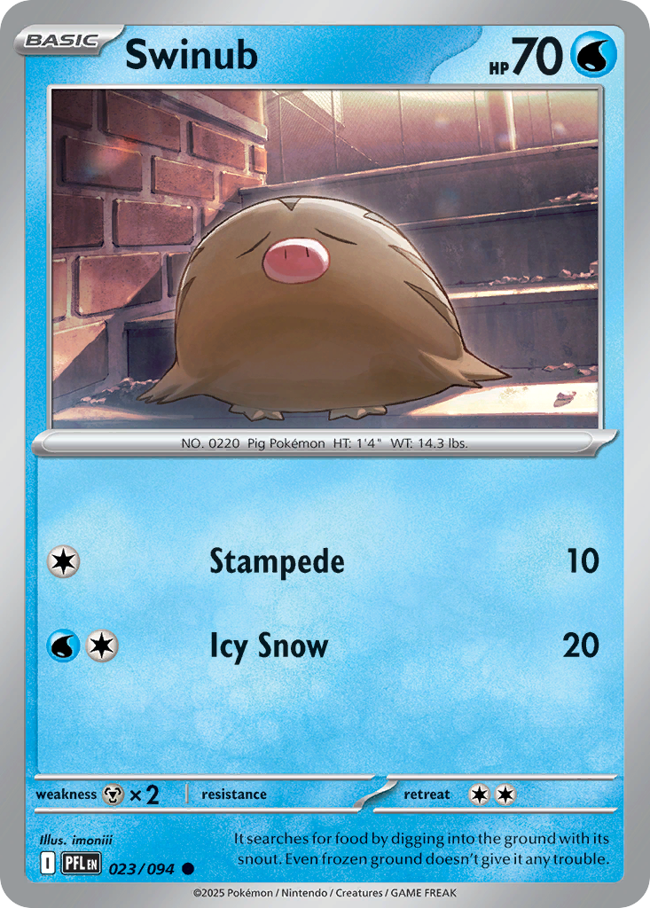 Swinub — Phantasmal Flames #023 / 94