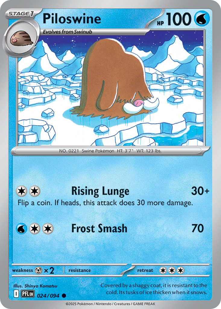Piloswine — Phantasmal Flames #024 / 94