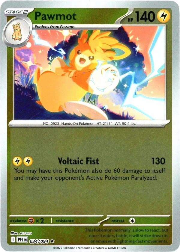 Pawmot — Phantasmal Flames #034 / 94