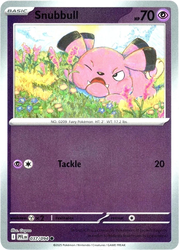 Snubbull — Phantasmal Flames #037 / 94
