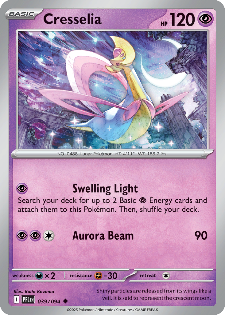 Cresselia — Phantasmal Flames #039 / 94