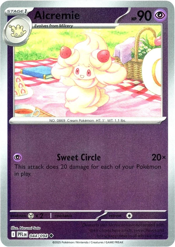 Alcremie — Phantasmal Flames #044 / 94