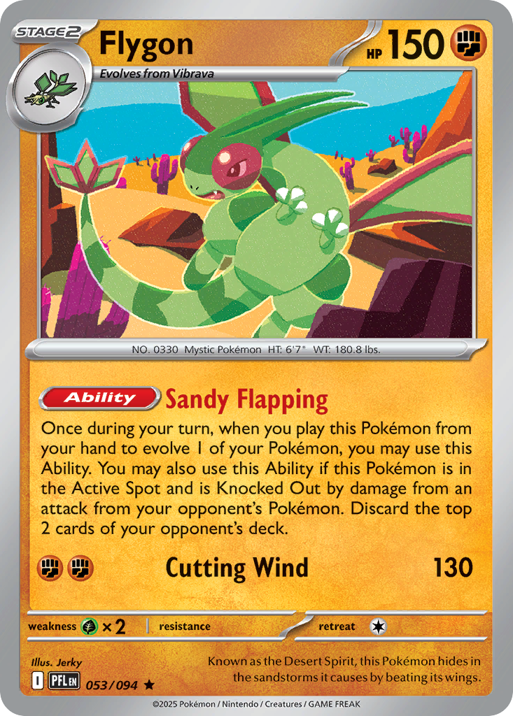 Flygon — Phantasmal Flames #053 / 94