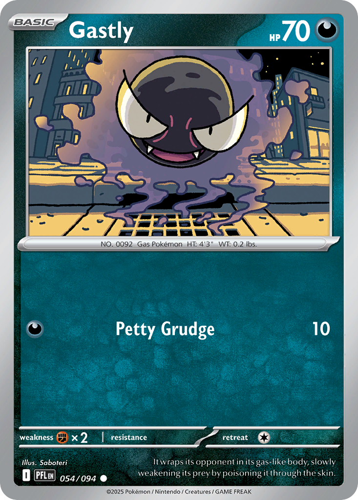 Gastly — Phantasmal Flames #054 / 94