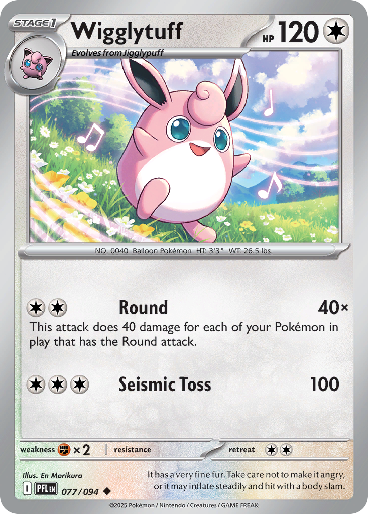 Wigglytuff — Phantasmal Flames #077 / 94